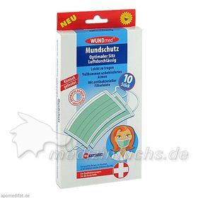 Mundschutz mit Antibakterieller Filterleiste, 10 ST – PZN 7393936 из Германии