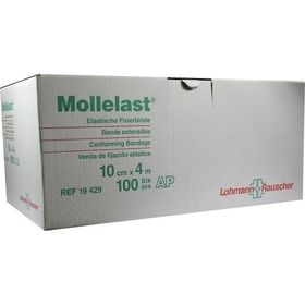MOLLELAST 10CMx4m WEISS 19429 LOSE FALTSCHACHTEL, 100 ST – PZN 7402434 из Германии