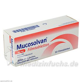 Mucosolvan Filmtabletten 60mg, 50 ST – PZN 743563 из Германии