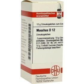 MOSCHUS D12, 10 G – PZN 7596444 из Германии