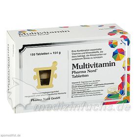 Multivitamin Pharma Nord, 150 ST – PZN 8755844 из Германии