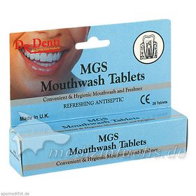 Mundwassertabletten MGS für unterwegs, 28 ST – PZN 9116276 из Германии