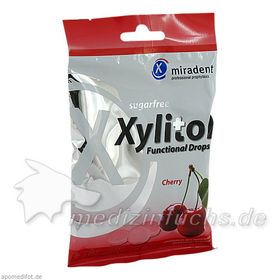 miradent Xylitol Functional Drops Cherry, 60 G  – PZN 9332672 из Германии
