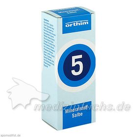 Mineralstoff-Salbe Nr.5, 75 ML – PZN 971011 из Германии