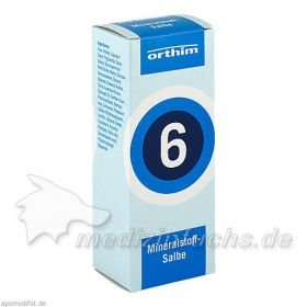 Mineralstoff-Salbe Nr.6, 75 ML – PZN 971028 из Германии