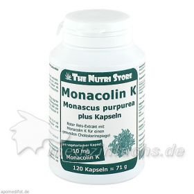 Monacolin K 10mg Plus, 120 ST  – PZN 9926176 из Германии