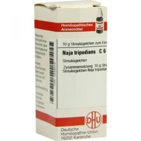 Naja Tripudians C 6 Globuli (10 g) – PZN 546012 из Германии