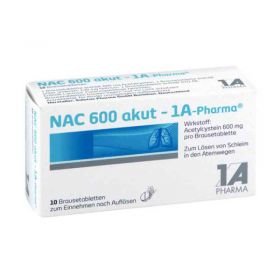 NAC 600 akut-1A Pharma (10 stk) – PZN 562755 из Германии