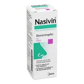 Nasivin o.K. Dosiertropfer für Babys 0,01% (5 ml) – PZN 1170460 из Германии