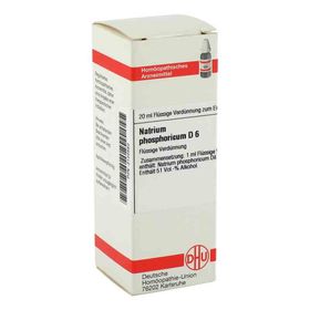 Natrium Phosphoricum D 6 Dilution (20 ml) – PZN 2122552 из Германии