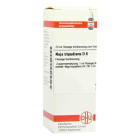 Naja Tripudians D 6 Dilution (20 ml) – PZN 2122724 из Германии
