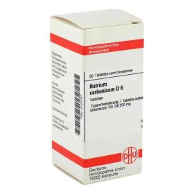 Natrium Carbonicum D 6 Tabletten (80 stk) – PZN 2122747 из Германии
