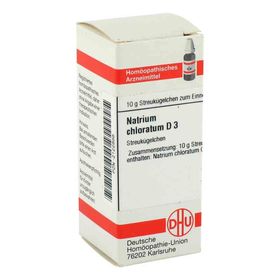 Natrium Chloratum D 3 Globuli (10 g)  – PZN 2122888 из Германии
