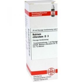 Natrium Chloratum D 3 Dilution (20 ml)  – PZN 2122948 из Германии