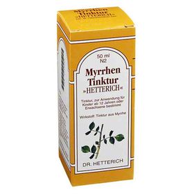 Myrrhentinktur Hetterich (50 ml) – PZN 2249005 из Германии