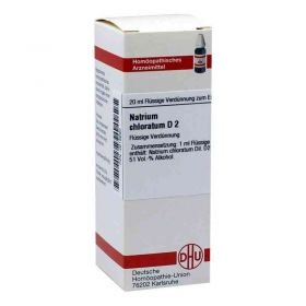 Natrium Chloratum D 2 Dilution (20 ml)  – PZN 2618690 из Германии