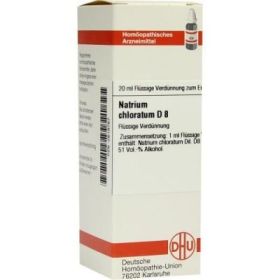Natrium Chloratum D 8 Dilution (20 ml) – PZN 2618767 из Германии