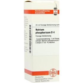 Natrium Phosphoricum D 4 Dilution (20 ml) – PZN 2618827 из Германии