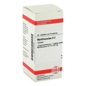 Myrtillocactus D 2 Tabletten (80 stk) – PZN 2634080 из Германии