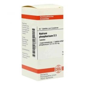 Natrium Phosphoricum D 3 Tabletten (80 stk) – PZN 2634269 из Германии