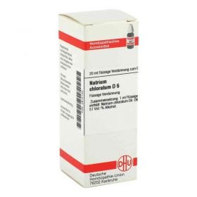 Natrium Chloratum D 6 Dilution (20 ml) – PZN 2815120 из Германии