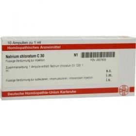 Natrium Chloratum C 30 Ampullen (10X1 ml)  – PZN 2827809 из Германии