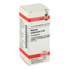 Natrium Sulfuricum C 30 Globuli (10 g) – PZN 2928114 из Германии