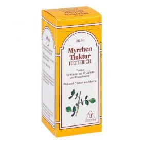 Myrrhentinktur Hetterich (30 ml) – PZN 3237665 из Германии