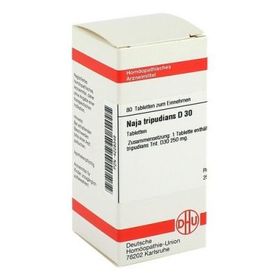 Naja Tripudians D 30 Tabletten (80 stk)  – PZN 4228349 из Германии