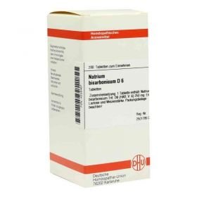 Natrium Bicarbonicum D 6 Tabletten (200 stk) – PZN 4228467 из Германии