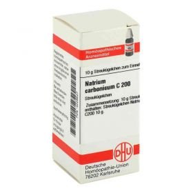 Natrium Carbonicum C 200 Globuli (10 g) – PZN 4228527 из Германии
