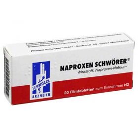 Naproxen Schwörer (20 stk) – PZN 4377144 из Германии