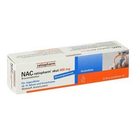 NAC-ratiopharm akut 600mg Hustenlöser (20 stk) – PZN 6323000 из Германии