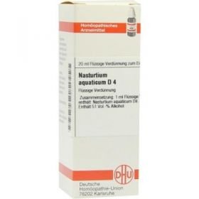 Nasturtium Aquaticum D 4 Dilution (20 ml) – PZN 7175010 из Германии