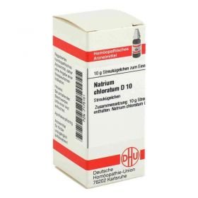 Natrium Chloratum D 10 Globuli (10 g) – PZN 7175151 из Германии