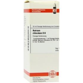 Natrium Chloratum D 8 Dilution (50 ml) – PZN 7175263 из Германии