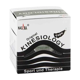 Nasara Kinesio Tape 5 cmx5 m schwarz inkl.Spenderbox (1 stk) – PZN 9288770 из Германии