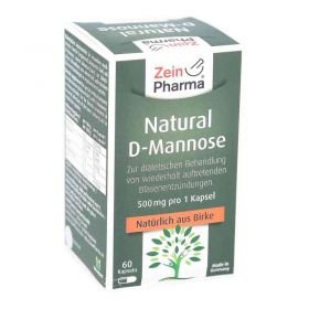 Natural D-mannose 500 mg Kapseln (60 stk) – PZN 9612319 из Германии