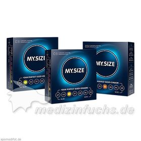 MYSIZE 49 53 57 TESTPACK, 3X3 ST – PZN 10117312 из Германии