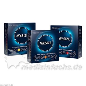MYSIZE 53 57 60 TESTPACK, 3X3 ST – PZN 10117329 из Германии