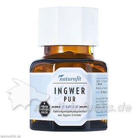 Naturafit Ingwer Pur, 25 ST – PZN 11049245 из Германии