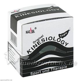 Nasara Kinesiotape 5cmx5m schwarz, 1 ST – PZN 1164554 из Германии