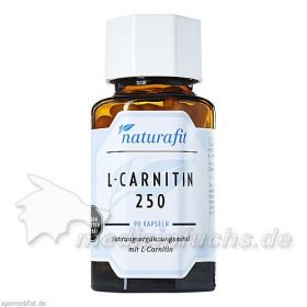 naturafit L-Carnitin 250, 90 ST – PZN 1180932 из Германии