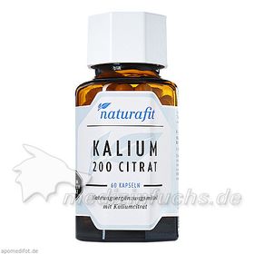 Naturafit Kalium Citrat 200, 60 ST – PZN 11859056 из Германии