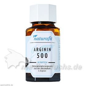 Naturafit Arginin 500, 60 ST – PZN 11859151 из Германии