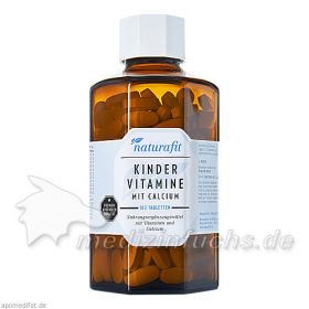 Naturafit Kindervitamine mit Calcium, 160 ST – PZN 12515985 из Германии