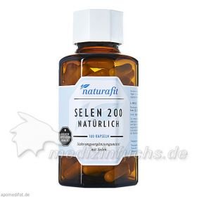 Naturafit Selen 200 natürlich, 180 ST  – PZN 12516341 из Германии