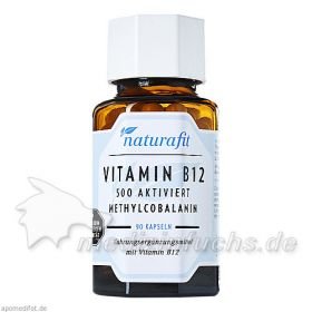Naturafit Vitamin B12 500 aktiviert, 90 ST  – PZN 12516401 из Германии