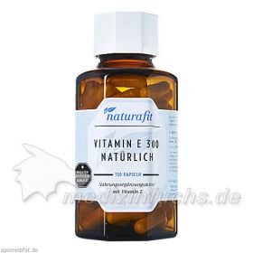 Naturafit Vitamin E 300 natürlich, 150 ST  – PZN 12516542 из Германии