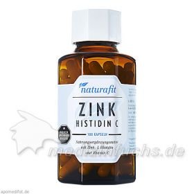 Naturafit Zink Histidin C, 180 ST  – PZN 12516559 из Германии